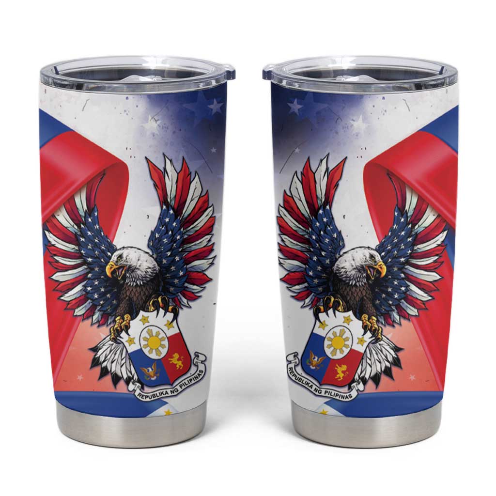 Filipino American History Month Tumbler Cup Philippines Proud Of My Roots - Wonder Print Shop