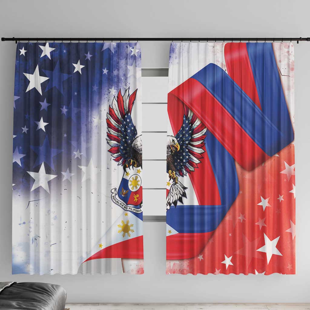 Filipino American History Month Window Curtain Philippines Proud Of My Roots - Wonder Print Shop