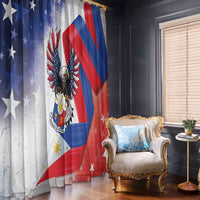 Filipino American History Month Window Curtain Philippines Proud Of My Roots - Wonder Print Shop