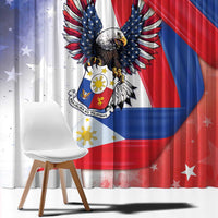 Filipino American History Month Window Curtain Philippines Proud Of My Roots - Wonder Print Shop
