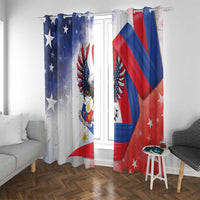 Filipino American History Month Window Curtain Philippines Proud Of My Roots - Wonder Print Shop