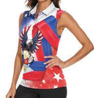 Filipino American History Month Women Sleeveless Polo Shirt Philippines Proud Of My Roots - Wonder Print Shop