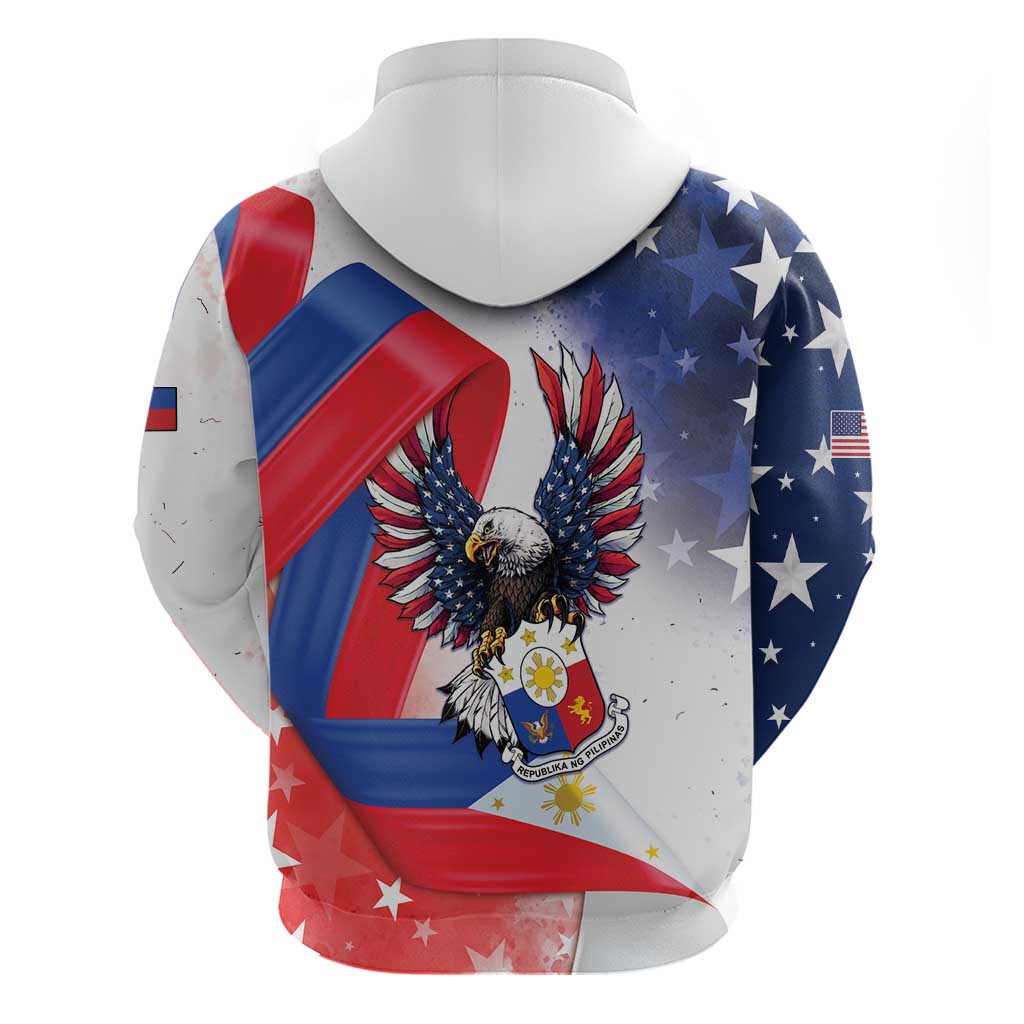 Filipino American History Month Zip Hoodie Philippines Proud Of My Roots - Wonder Print Shop