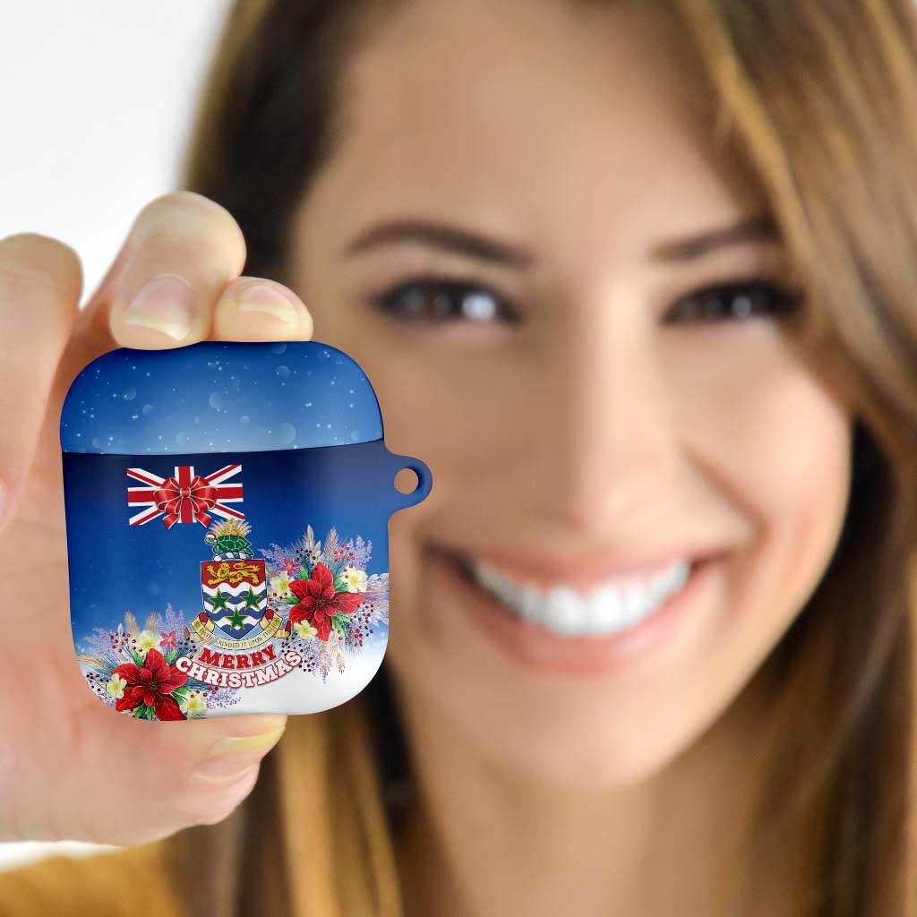 Cayman Islands Christmas AirPods Case Coquette Bow Xmas Vibe - Wonder Print Shop