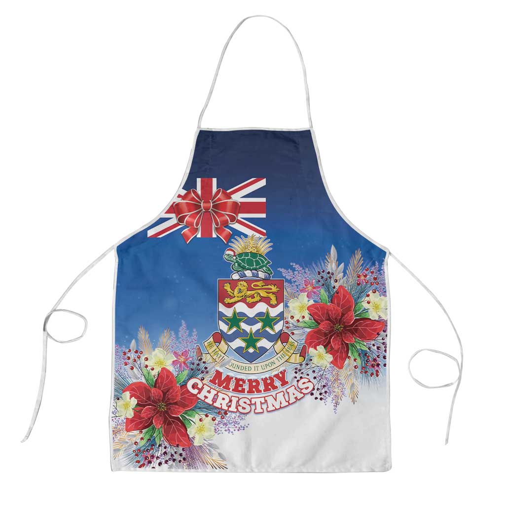 Cayman Islands Christmas Apron Coquette Bow Xmas Vibe - Wonder Print Shop