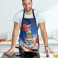 Cayman Islands Christmas Apron Coquette Bow Xmas Vibe - Wonder Print Shop