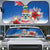 Cayman Islands Christmas Auto Sun Shade Coquette Bow Xmas Vibe - Wonder Print Shop
