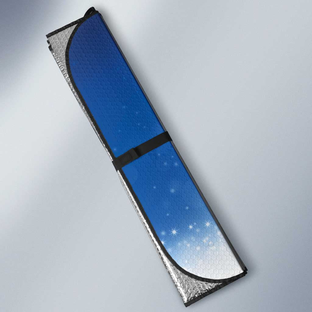 Cayman Islands Christmas Auto Sun Shade Coquette Bow Xmas Vibe - Wonder Print Shop