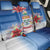 Cayman Islands Christmas Back Car Seat Cover Coquette Bow Xmas Vibe - Wonder Print Shop