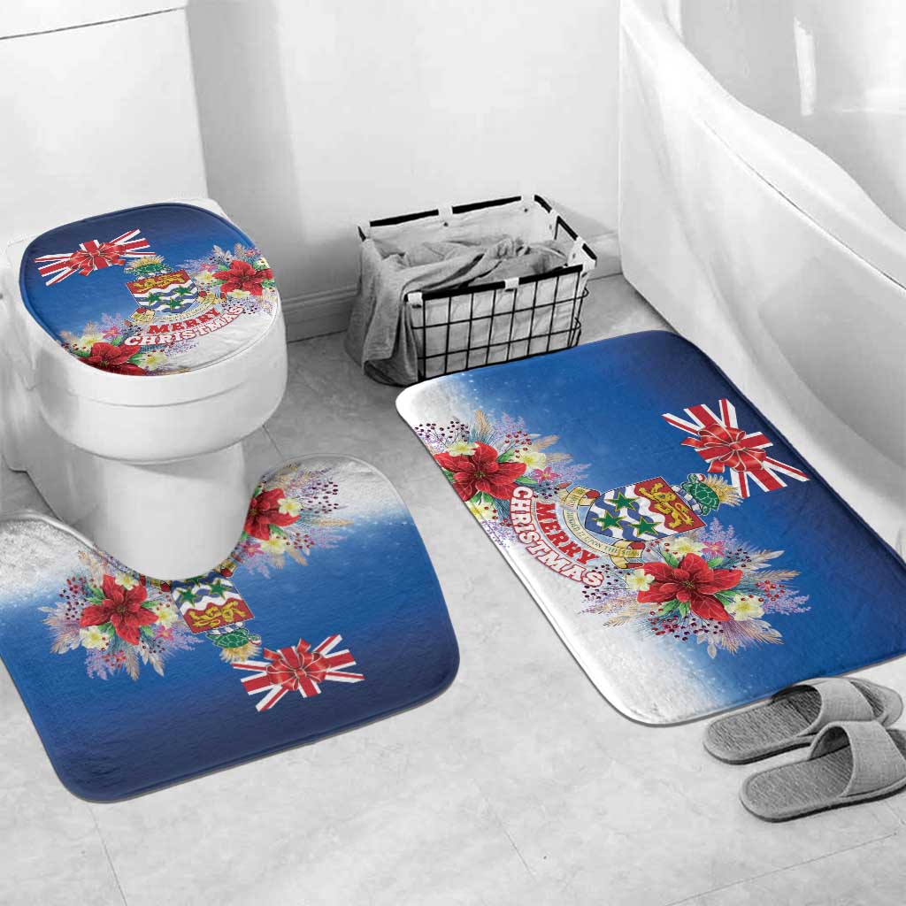 Cayman Islands Christmas Bathroom Set Coquette Bow Xmas Vibe - Wonder Print Shop