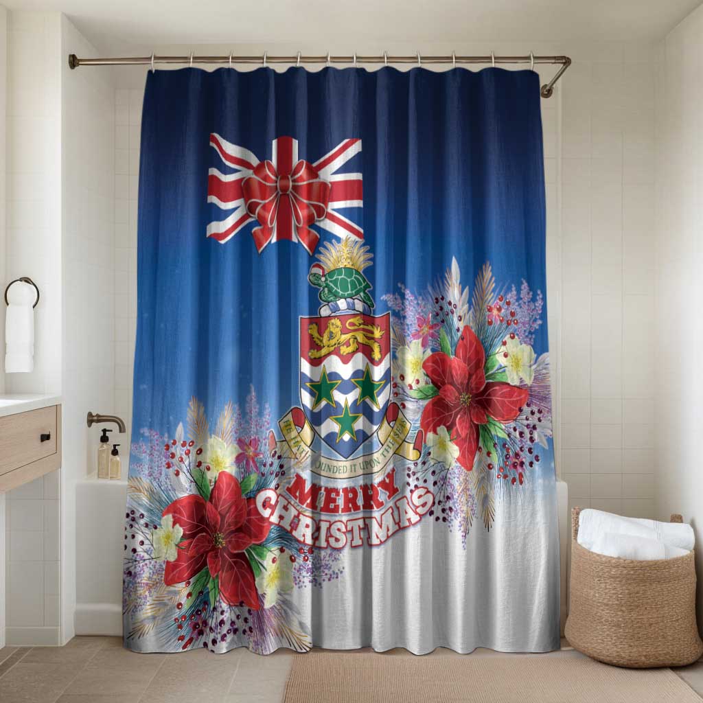 Cayman Islands Christmas Bathroom Set Coquette Bow Xmas Vibe - Wonder Print Shop