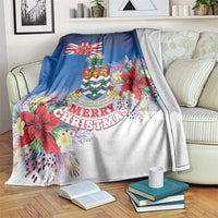Cayman Islands Christmas Blanket Coquette Bow Xmas Vibe - Wonder Print Shop