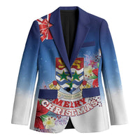 Cayman Islands Christmas Blazer Coquette Bow Xmas Vibe - Wonder Print Shop