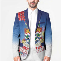 Cayman Islands Christmas Blazer Coquette Bow Xmas Vibe - Wonder Print Shop