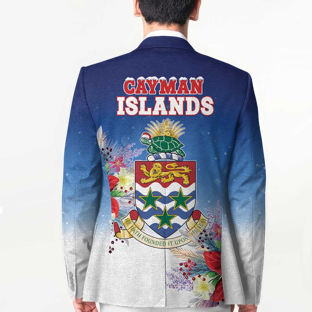 Cayman Islands Christmas Blazer Coquette Bow Xmas Vibe - Wonder Print Shop