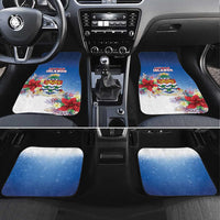 Cayman Islands Christmas Car Mats Coquette Bow Xmas Vibe - Wonder Print Shop