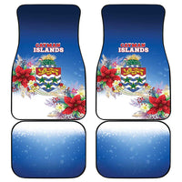 Cayman Islands Christmas Car Mats Coquette Bow Xmas Vibe - Wonder Print Shop