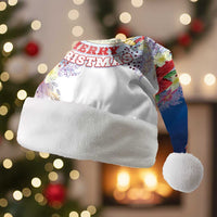 Cayman Islands Christmas Santa Hat Coquette Bow Xmas Vibe - Wonder Print Shop