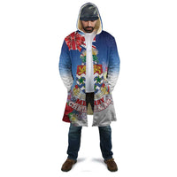 Cayman Islands Christmas Cloak Coquette Bow Xmas Vibe - Wonder Print Shop