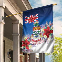 Cayman Islands Christmas Garden Flag Coquette Bow Xmas Vibe - Wonder Print Shop