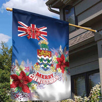 Cayman Islands Christmas Garden Flag Coquette Bow Xmas Vibe - Wonder Print Shop