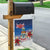 Cayman Islands Christmas Garden Flag Coquette Bow Xmas Vibe - Wonder Print Shop