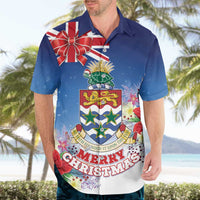 Cayman Islands Christmas Hawaiian Shirt Coquette Bow Xmas Vibe - Wonder Print Shop