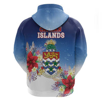 Cayman Islands Christmas Hoodie Coquette Bow Xmas Vibe - Wonder Print Shop