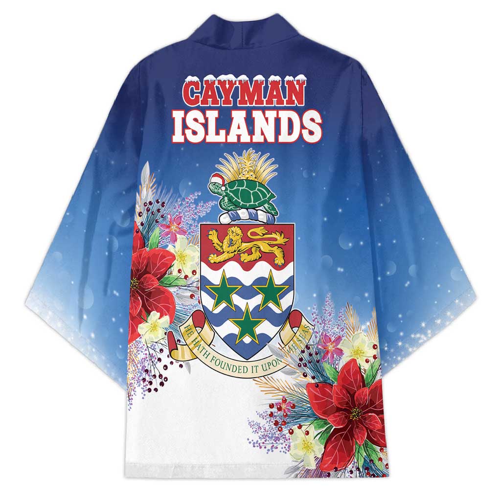 Cayman Islands Christmas Kimono Coquette Bow Xmas Vibe - Wonder Print Shop