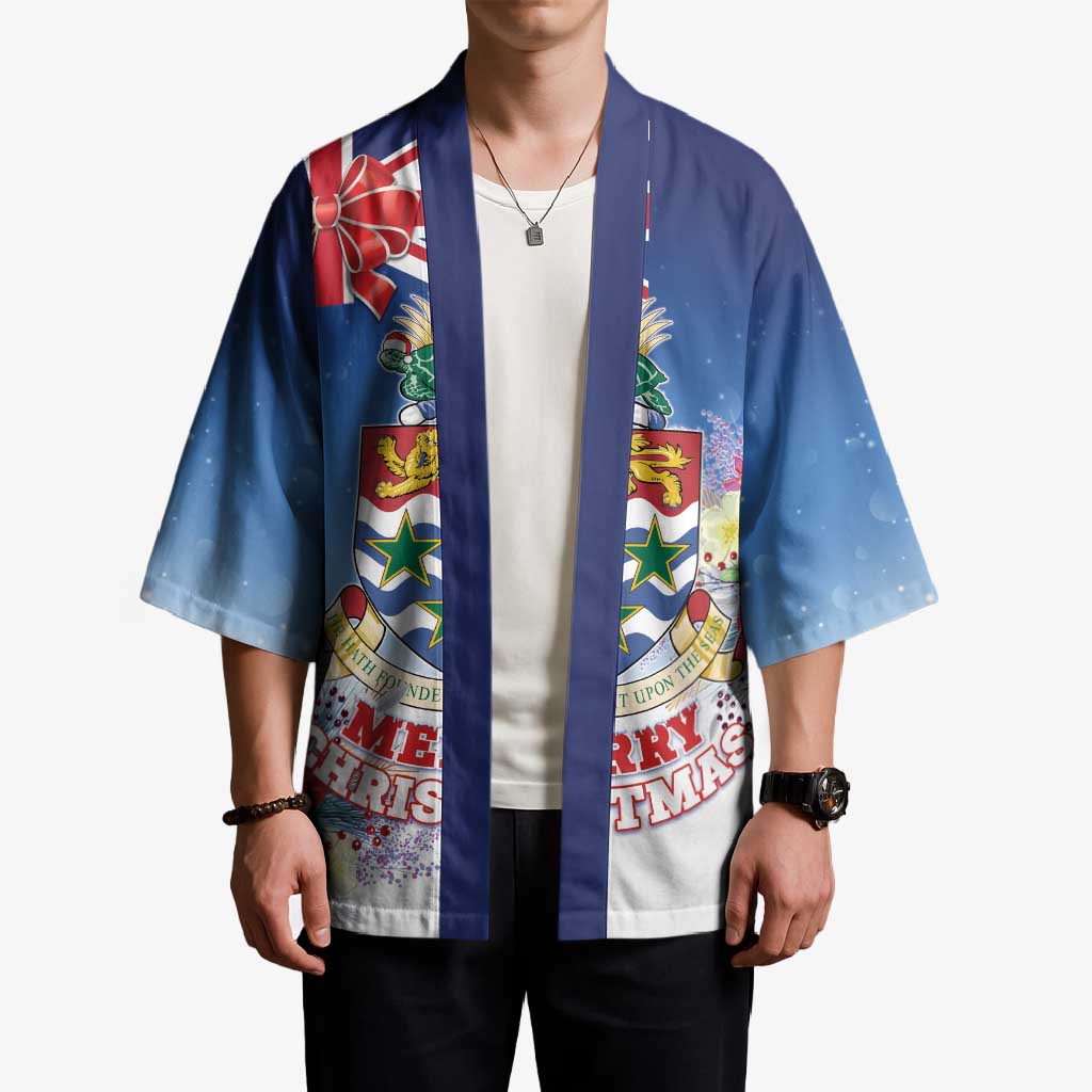 Cayman Islands Christmas Kimono Coquette Bow Xmas Vibe - Wonder Print Shop