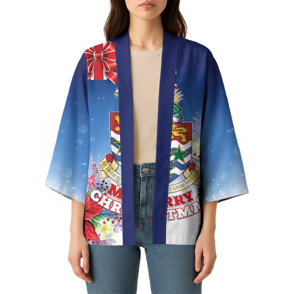 Cayman Islands Christmas Kimono Coquette Bow Xmas Vibe - Wonder Print Shop