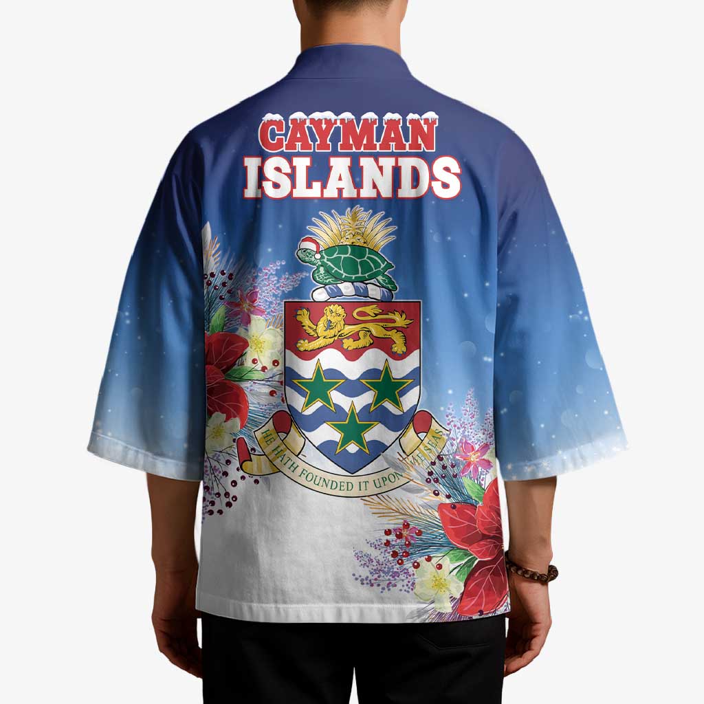 Cayman Islands Christmas Kimono Coquette Bow Xmas Vibe - Wonder Print Shop