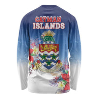 Cayman Islands Christmas Long Sleeve Shirt Coquette Bow Xmas Vibe - Wonder Print Shop