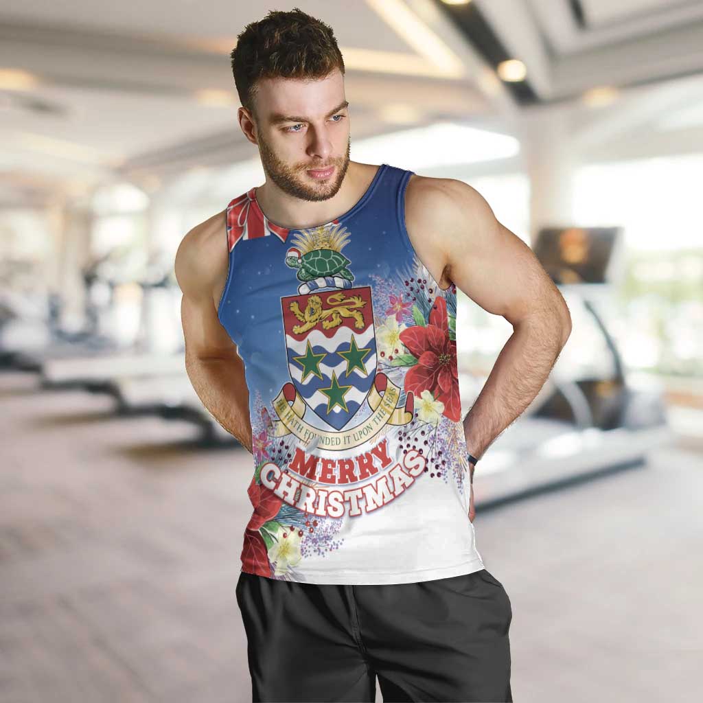 Cayman Islands Christmas Men Tank Top Coquette Bow Xmas Vibe - Wonder Print Shop
