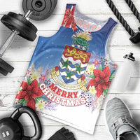 Cayman Islands Christmas Men Tank Top Coquette Bow Xmas Vibe - Wonder Print Shop