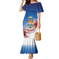 Cayman Islands Christmas Mermaid Dress Coquette Bow Xmas Vibe - Wonder Print Shop