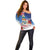 Cayman Islands Christmas Off Shoulder Sweater Coquette Bow Xmas Vibe - Wonder Print Shop