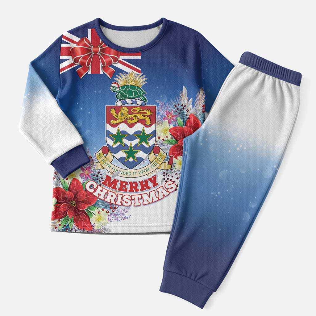 Cayman Islands Christmas Pajama Set Coquette Bow Xmas Vibe - Wonder Print Shop