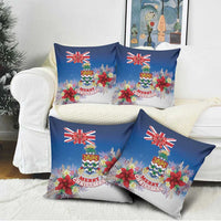 Cayman Islands Christmas Pillow Cover Coquette Bow Xmas Vibe - Wonder Print Shop
