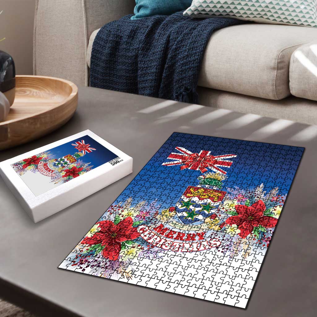 Cayman Islands Christmas Puzzle Coquette Bow Xmas Vibe - Wonder Print Shop