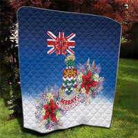 Cayman Islands Christmas Quilt Coquette Bow Xmas Vibe - Wonder Print Shop