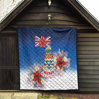 Cayman Islands Christmas Quilt Coquette Bow Xmas Vibe - Wonder Print Shop