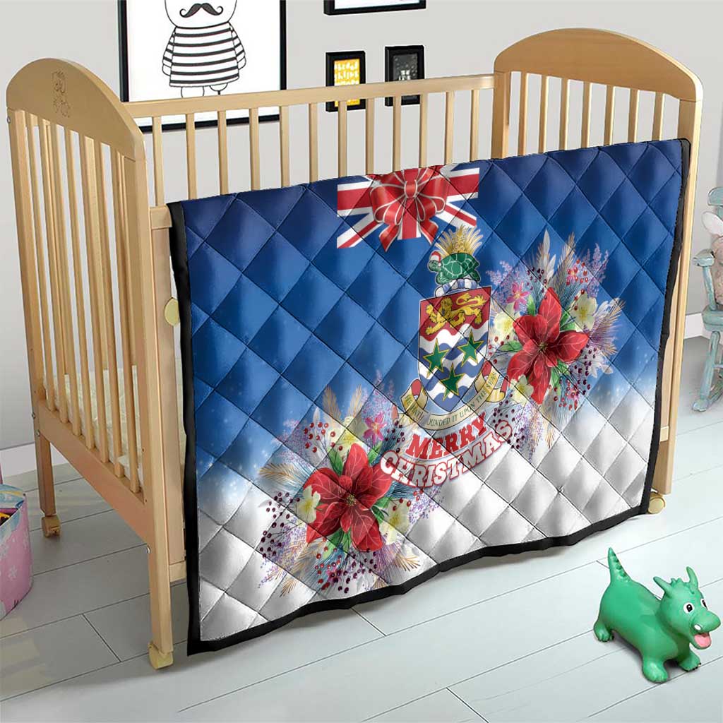 Cayman Islands Christmas Quilt Coquette Bow Xmas Vibe - Wonder Print Shop