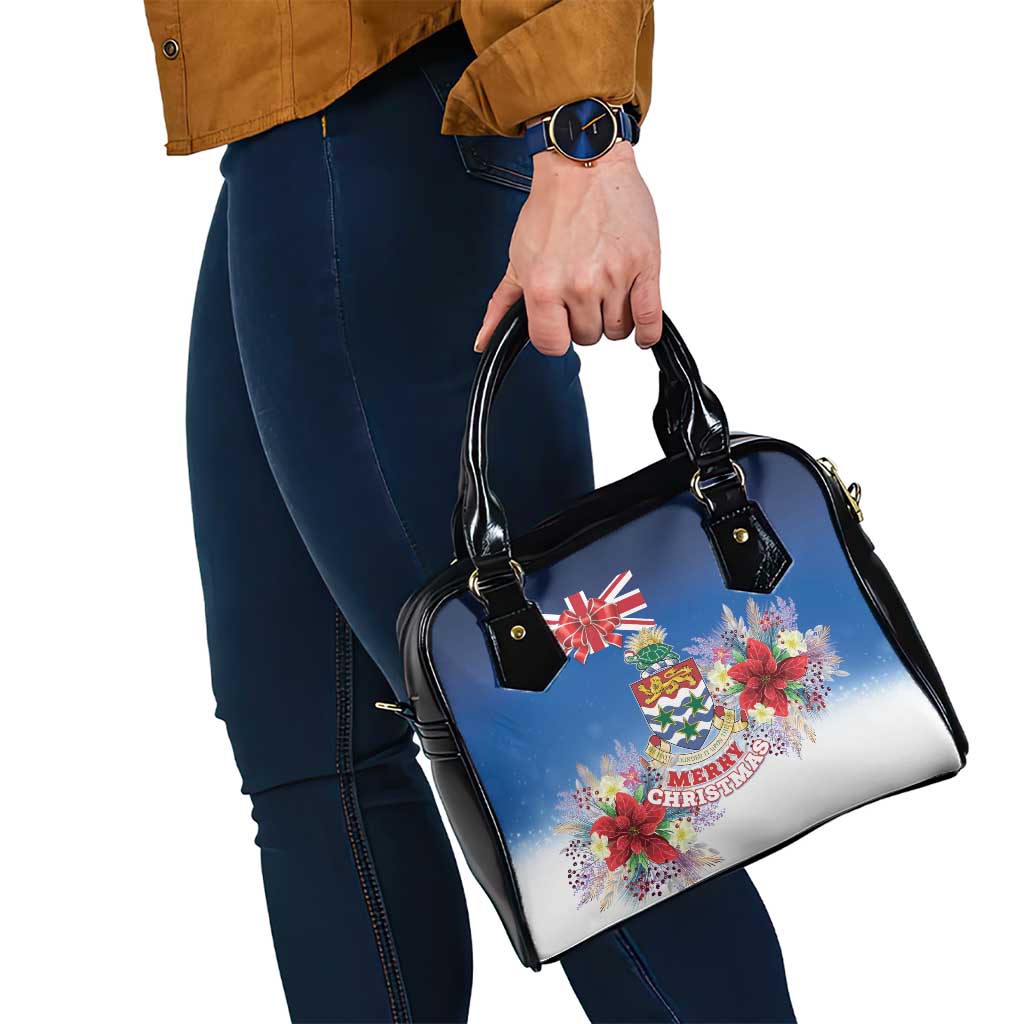 Cayman Islands Christmas Shoulder Handbag Coquette Bow Xmas Vibe - Wonder Print Shop