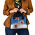 Cayman Islands Christmas Shoulder Handbag Coquette Bow Xmas Vibe - Wonder Print Shop