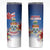 Cayman Islands Christmas Skinny Tumbler Coquette Bow Xmas Vibe - Wonder Print Shop