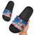 Cayman Islands Christmas Slide Sandals Coquette Bow Xmas Vibe - Wonder Print Shop