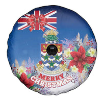 Cayman Islands Christmas Spare Tire Cover Coquette Bow Xmas Vibe - Wonder Print Shop