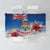 Cayman Islands Christmas Tablecloth Coquette Bow Xmas Vibe - Wonder Print Shop