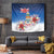Cayman Islands Christmas Tapestry Coquette Bow Xmas Vibe - Wonder Print Shop